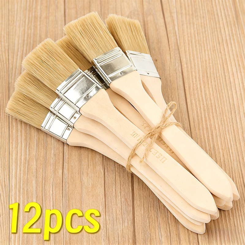 Furniture Hardware Design - 1-24 Buah Set Kuas Cat Profesional