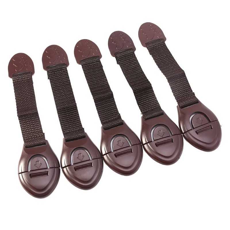 Furniture Hardware Bolts - 5 Buah/Banyak Coklat Lemari Kunci Pengaman