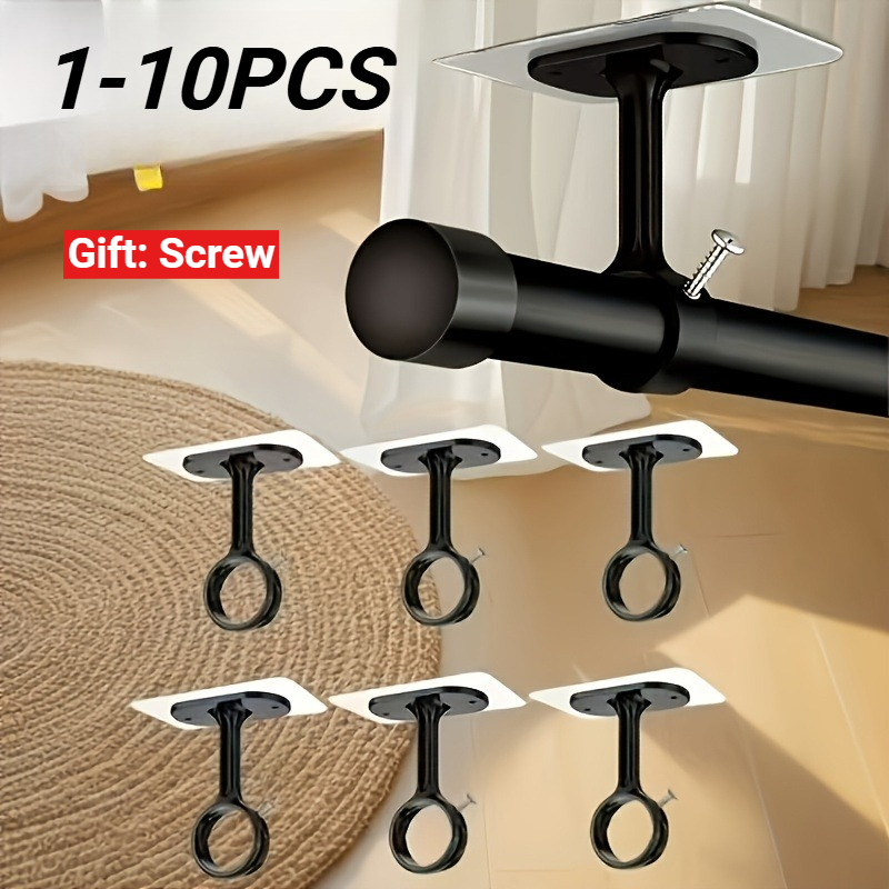 Furniture Hardware Accessories - Braket Tiang Gorden Plafon Tanpa Lubang,