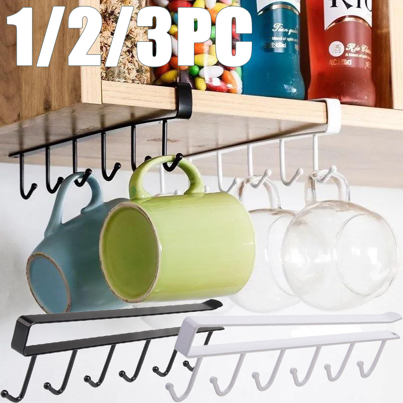 Furniture Hardware Accessories - 1/2/3PC Rak Penyimpanan Kabinet Dapur 6