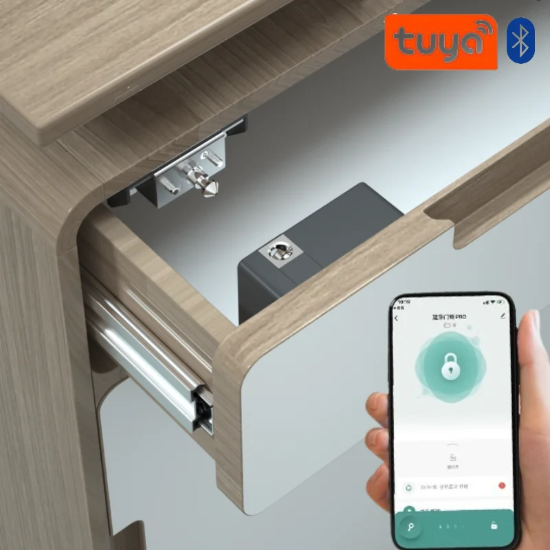 Furniture Hardware Bolts - Tuya Kunci Pintu Kabinet Pintar Tanpa