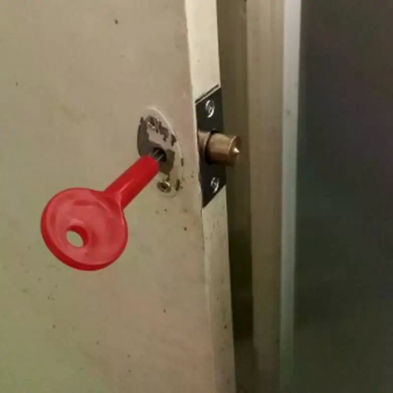 Furniture Hardware Accessories - Kunci Pipa Baja Tahan Karat Kunci