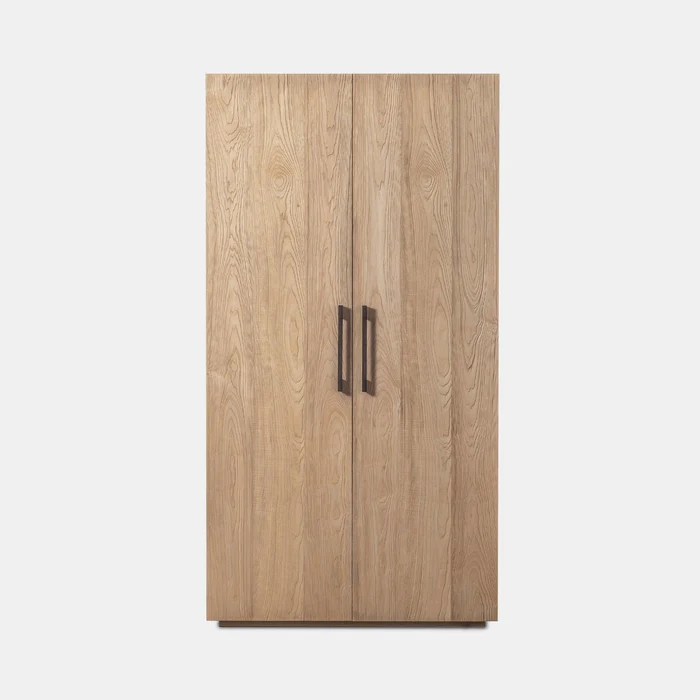 Lemari Kayu Solid Gaya Antik M - Furniture Hardware Material ulasan dan harga