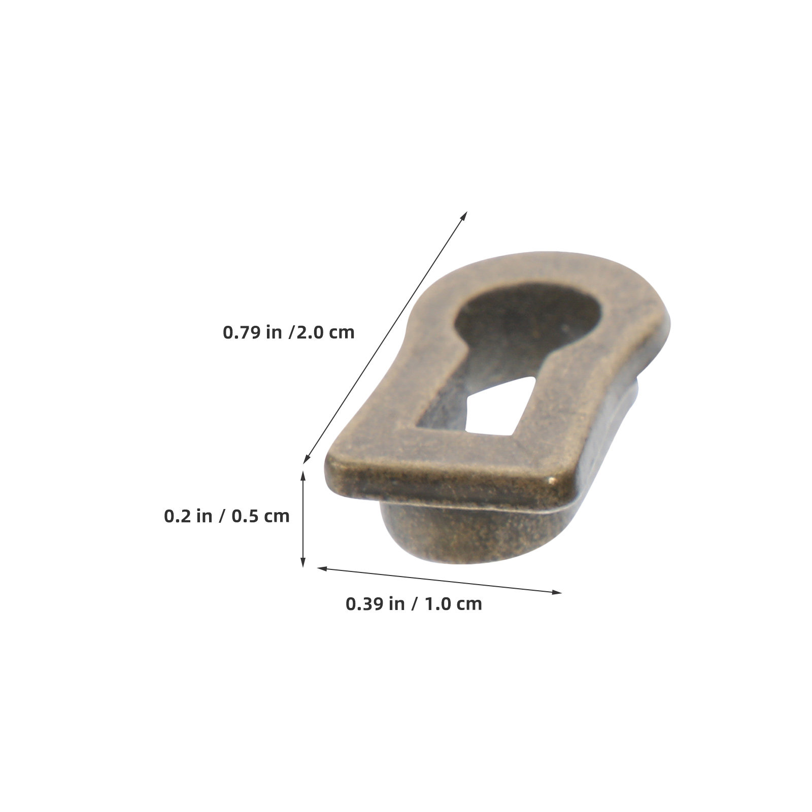 12 Buah Pelat Lubang Kunci Ova - Furniture Hardware Bolts ulasan dan harga