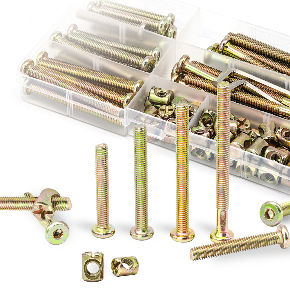 Set Sekrup Furnitur Kepala Dat - Furniture Hardware Barrel Nut ulasan dan harga