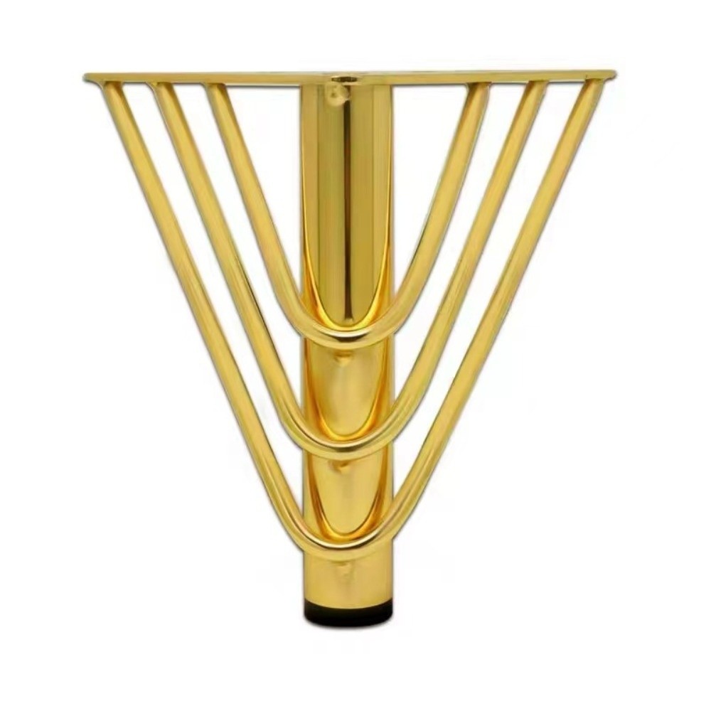 Kaki Furnitur Warna Emas Desai - Furniture Hardware Material ulasan dan harga