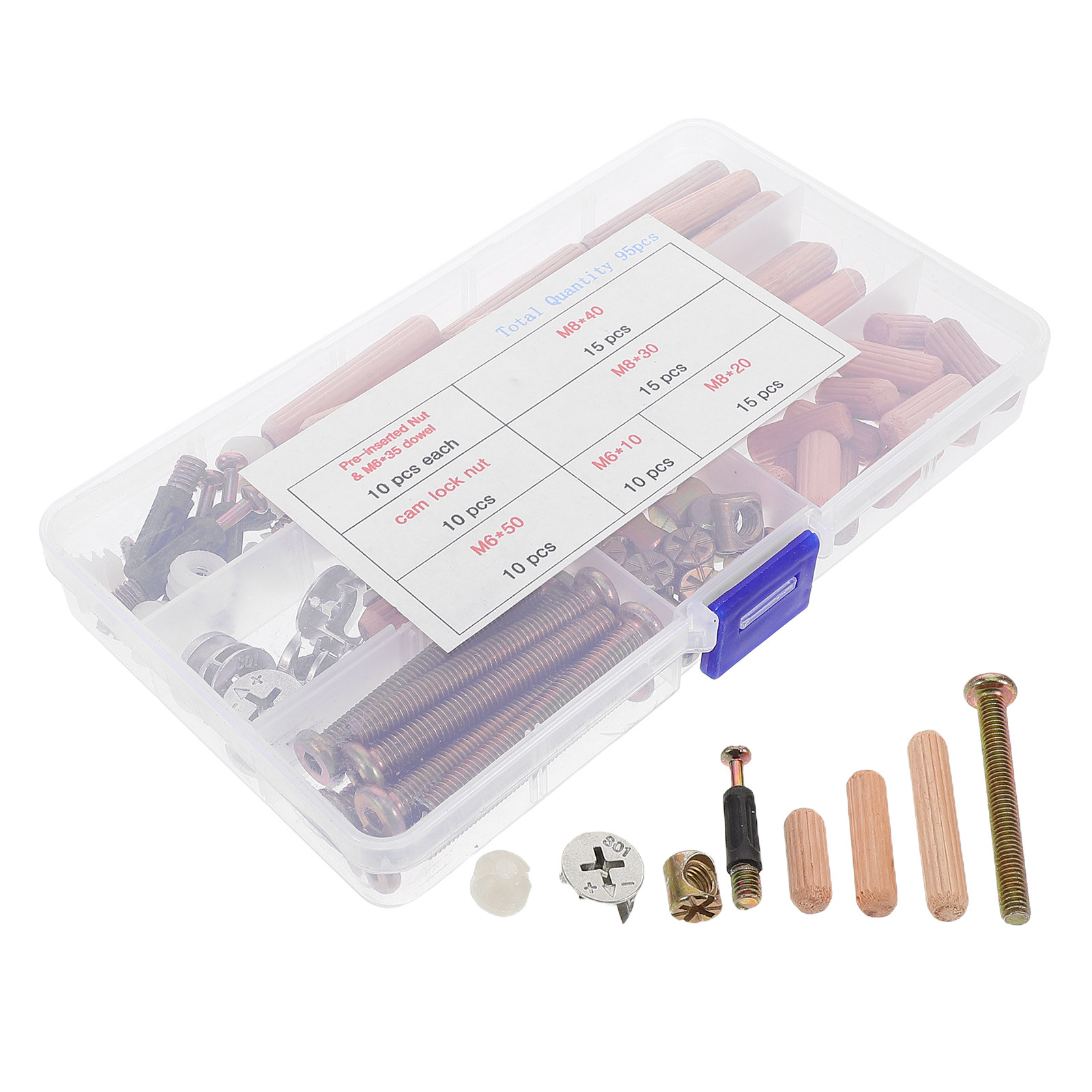 95 Buah Aksesori Perangkat Ker - Furniture Hardware Barrel Nut ulasan dan harga