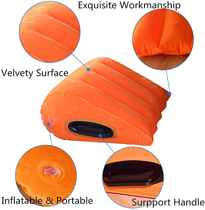 Bantal Seks Segitiga Tiup Mult - Furniture Hardware Design ulasan dan harga