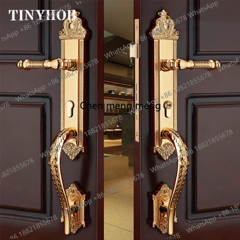 Kunci Pintu Gaya Eropa Mewah/V - Furniture Hardware Accessories ulasan dan harga