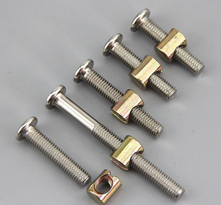 20pcs/Lot Set Baut dan Mur Fur - Furniture Hardware Barrel Nut ulasan dan harga