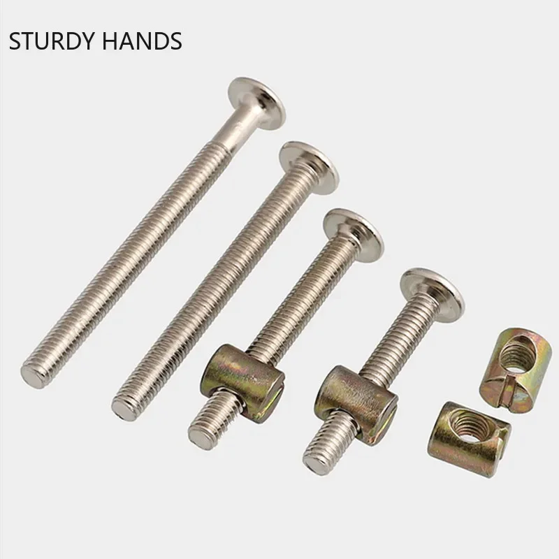 30 Buah/Pak Set Baut dan Mur F - Furniture Hardware Barrel Nut ulasan dan harga