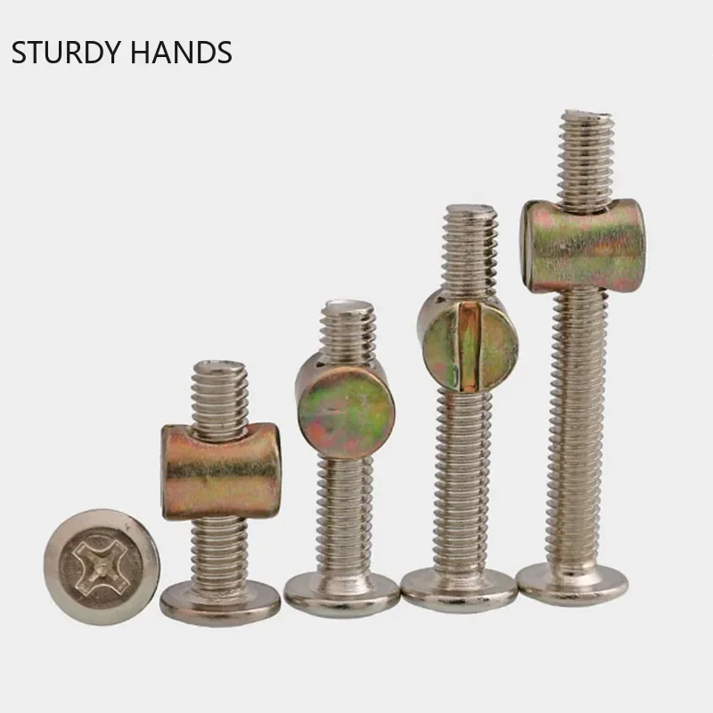 30 Buah/Pak Set Baut dan Mur F - Furniture Hardware Barrel Nut ulasan dan harga