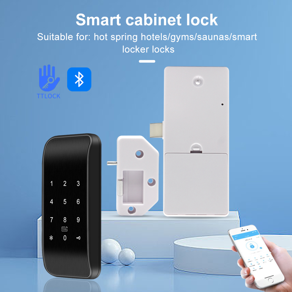 TTLOCK kunci laci sidik jari 1 - Furniture Hardware Bolts ulasan dan harga