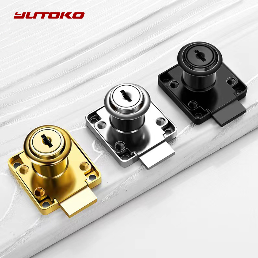 Yutoko kunci laci meja, kunci  - Furniture Hardware Bolts ulasan dan harga
