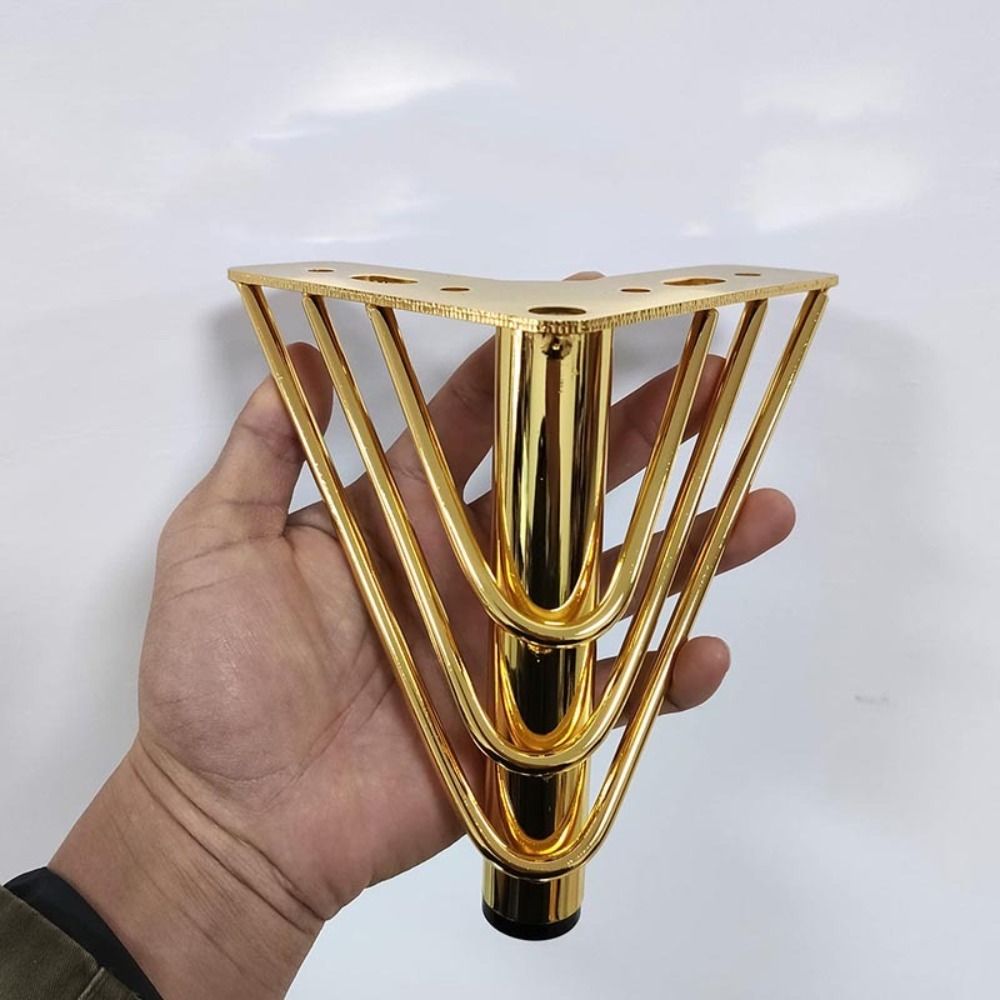 Kaki Furnitur Warna Emas Desai - Furniture Hardware Material ulasan dan harga