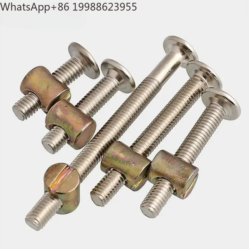 30 Buah/Pak Set Baut dan Mur F - Furniture Hardware Barrel Nut ulasan dan harga