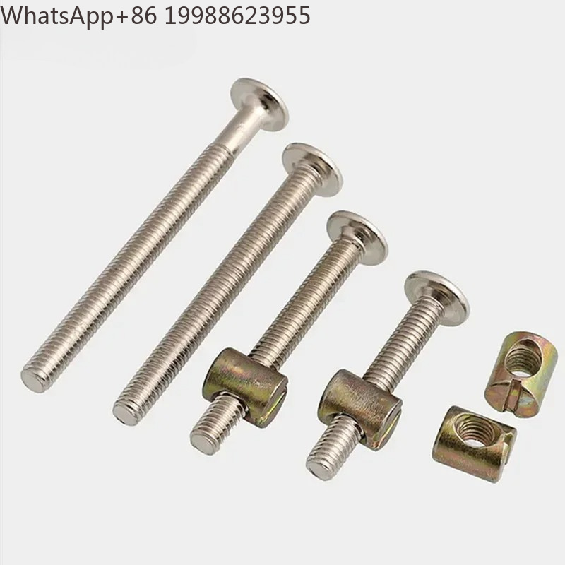 30 Buah/Pak Set Baut dan Mur F - Furniture Hardware Barrel Nut ulasan dan harga