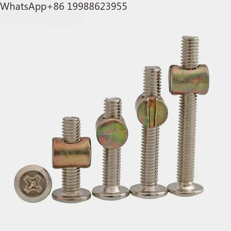 30 Buah/Pak Set Baut dan Mur F - Furniture Hardware Barrel Nut ulasan dan harga