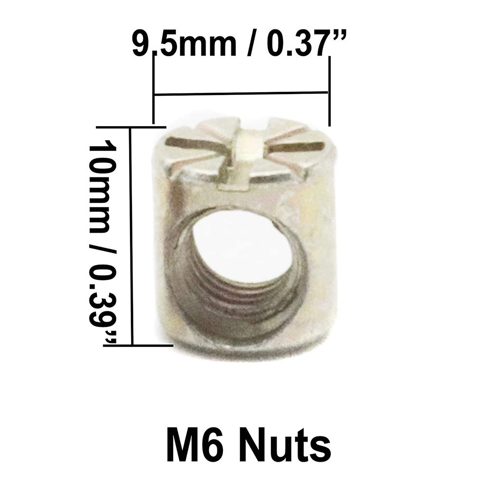 Sekrup Kepala Soket Heksagonal - Furniture Hardware Barrel Nut ulasan dan harga