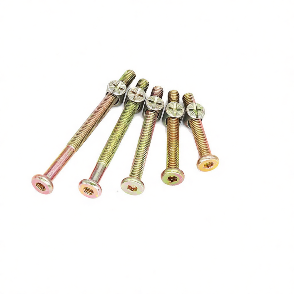 Sekrup Kepala Soket Heksagonal - Furniture Hardware Barrel Nut ulasan dan harga
