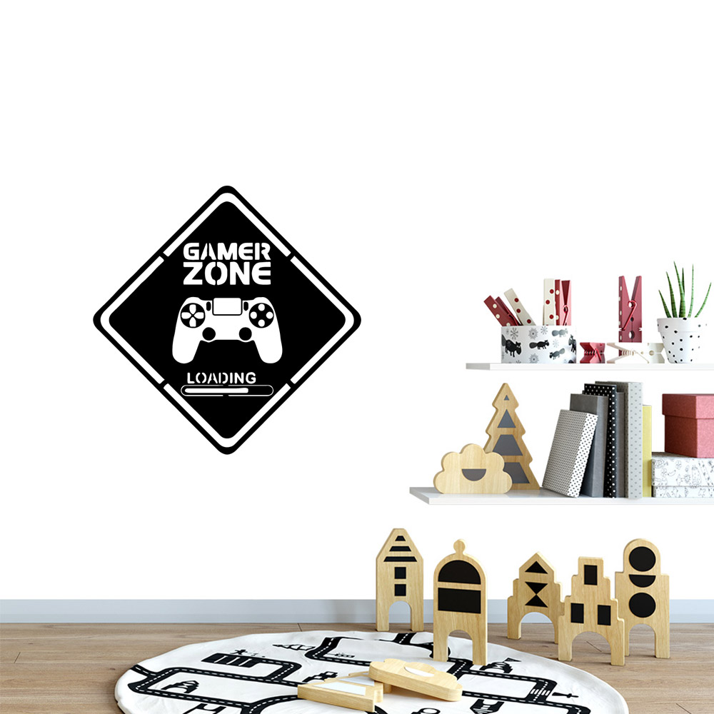 1 buah Gamer stiker seni dindi - Furniture Hardware Design ulasan dan harga