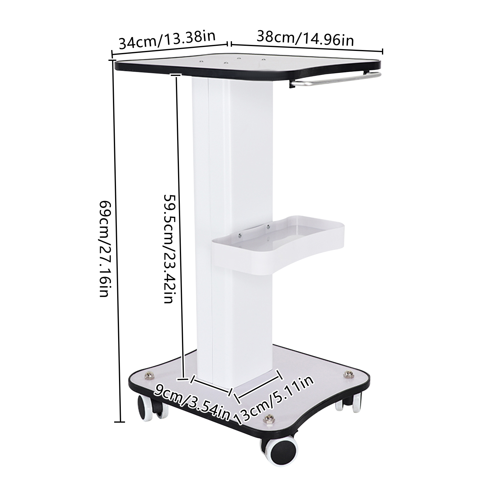Troli Salon Modern dengan Pega - Furniture Hardware Design ulasan dan harga