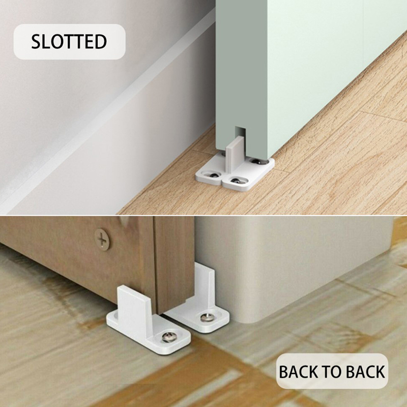 2pc Pemandu Lantai Geser yang  - Furniture Hardware Accessories ulasan dan harga