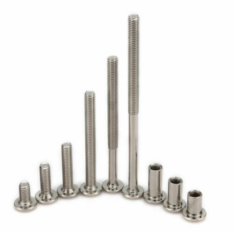 5-20Pcs Baut & Mur Konektor Fu - Furniture Hardware Barrel Nut ulasan dan harga